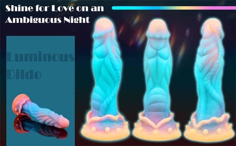 9.1 Inch Fantasy Alien Dildo Dragon Dildo Soft Monster Dildos with Raised Texture with Suction Cup