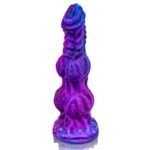 9.65 Inch Monster Dildo Fantasy Horse Dildo with 2 Big Knots, Thick Dog Dragon Dildos Huge Knot Dildos with Suction Cup