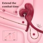 Adult Sex Toys Vibrating Cock Ring with Clitoral Vibrator, 10 Vibrations Pleasure Penis Ring Couples Sex Toys - Image 5