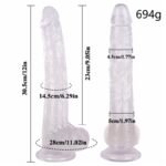 12 Inch Strap On Dildo Kit with Suction Cup Wearable Realistic Dildo Adjustable Harness Anal Plug Sex Toy for Women - Image 25