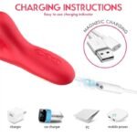 Daphne Rabbit Vibrator with 7 Vibrations & Sucking Mode G-spot Flapping Patting Tapping Vibrator for Women - Image 5