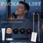 Electric Penis Pump with 10 Erection Training Modes Automatic Enlargers & Extend Pump for Men with 6 Cock Rings - Image 6