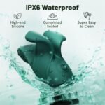 Green Finger Vibrator Sex Toys for Women with  9 Vibrations Butterfly Nipple G Spot Clitoral Stimulator Sex Toy - Image 5