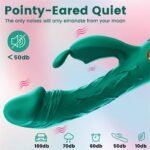 Green Rabbit Vibrator for Women with 10 Powerful Vibrations Mode  Dual Motor  G Spot Vibrator for Couples - Image 7