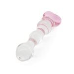 Heart Shape Glass Dildo Butt Plug, Crystal Massager Anal Sex Toys for Women Glass Pleasure Wand Couple - Image 7