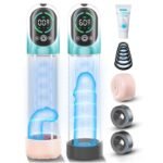 Hotsvibe 2 in 1 Electric Vacuum Pump with 6 Training Modes Male Penis Pump for ED Treatment with 5 Suction Modes