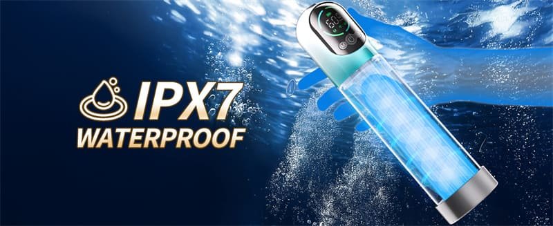 Hotsvibe 2 in 1 Electric Vacuum Pump with 6 Training Modes Male Penis Pump for ED Treatment with 5 Suction Modes