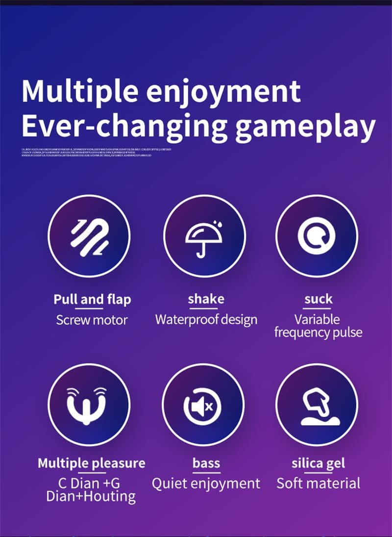 Hotsvibe 7 Vibrations G spot Dildo Vibrators with Anal Bead Pull pat suck shake flap Clitoris Stimulation 9