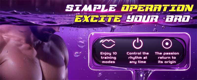 Hotsvibe Electric Penis Pump Sex Toys for Men with 10 Suction Modes 10 Training Modes Pussy Pumps Enlargers 10