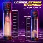 Hotsvibe Electric Penis Pump Sex Toys for Men with 10 Suction Modes & 10 Training Modes Pussy Pumps & Enlargers - Image 3