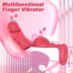 Hotsvibe Finger Vibrator Adult Sex Toys with 9 Powerful Vibration Modes G Spot Vibrator Clitoral Stimulator Rose Toy - Image 3