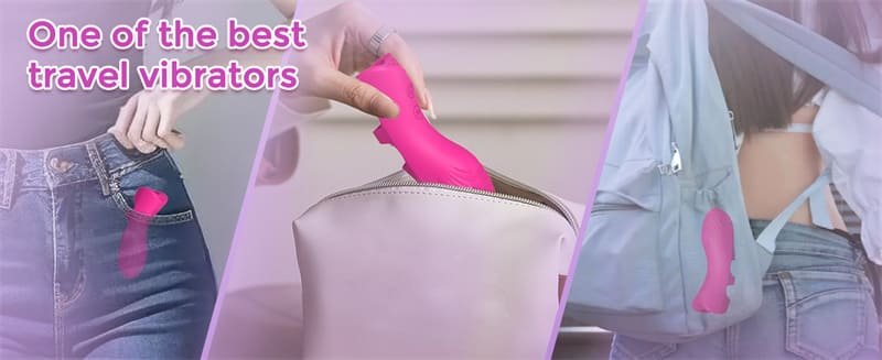 Hotsvibe Finger Vibrator with 10 Vibrations & Heating Function Clitoral G-Spot Nipple Butterfly Vibrators