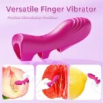 Hotsvibe Finger Vibrator with 10 Vibrations & Heating Function  Clitoral G-Spot Nipple Butterfly Vibrators - Image 2