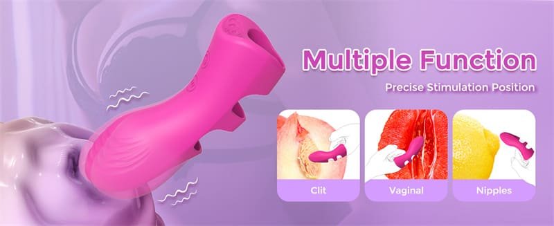 Hotsvibe Finger Vibrator with 10 Vibrations & Heating Function Clitoral G-Spot Nipple Butterfly Vibrators