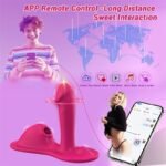 Hotsvibe Grinder Vibrator for Women with 9 Tongue Licking Riding Dildo Vibrator APP Control - Image 4
