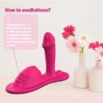 Hotsvibe Grinder Vibrator for Women with 9 Tongue Licking Riding Dildo Vibrator APP Control - Image 7