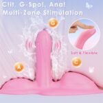 Hotsvibe Riding Dildo Vibrator Adult Sex Toys with 10 Vibrating Modes G-Spot Clit Anal Stimulator for Women Men Couples - Image 4