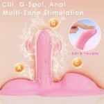 Hotsvibe Riding Dildo Vibrator Adult Sex Toys with 10 Vibrating Modes G-Spot Clit Anal Stimulator for Women Men Couples - Image 6