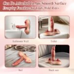 Hotsvibe Sex Toys Sit and Ride Thrusting Dildo Vibrator with Heated 10 Thrusting & 7 Vibrating for G Spot Stimulation - Image 5
