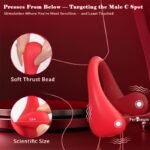 Hotsvibe Vibrating Penis Ring with 360° Adjustable Tongue Clitoral Taint Testicle Stimulator & 9 Vibration Modes - Image 5