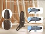 Hotsvibe Vibrating Penis Sleeve Cock Ring for Penis Testicles G Spot Penis Extender Vibrator - Image 6