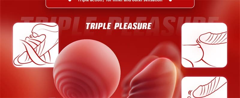 Hotsvibe Vibrator Thrusting Dildo for Women with 10 Vibration 7 Thrust Mode Rabbit Vibrators Adult Sex Toy 13