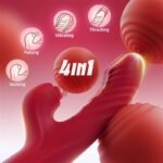 Hotsvibe Vibrator Thrusting Dildo for Women with 10 Vibration 7 Thrust Mode Rabbit Vibrators Adult Sex Toy - Image 8