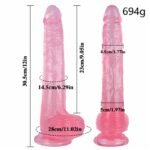 12 Inch Strap On Dildo Kit with Suction Cup Wearable Realistic Dildo Adjustable Harness Anal Plug Sex Toy for Women - Image 12
