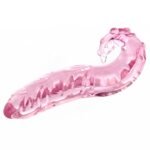 Pink Tentacle Glass Dildo, 6.5 Inch Crystal Glass Pleasure Wand Dildo Penis Sex Toy for Women Lesbian Gay - Image 4