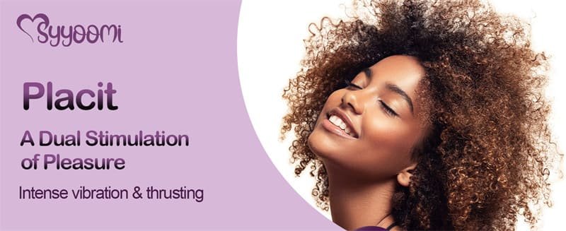 Purple Thrusting Vibrator G Spot Dildos with 3 Thrusting 10 Vibrations Modes for Dual Stimulation Rabbit Vibrator 7