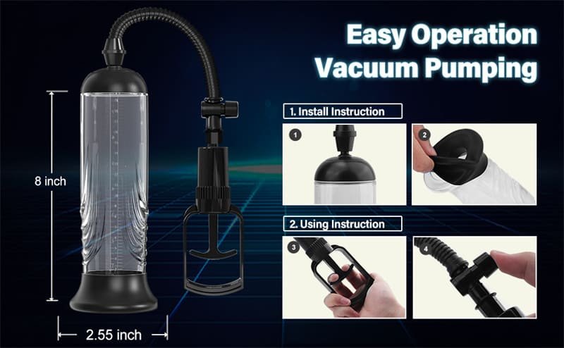 R01N Manual Penis Vacuum Pump, Hotsvibe Penis Enlarger Enlargement Extend Pump Air Pressure Device 3 R01N Manual Penis Vacuum Pump Hotsvibe Penis Enlarger Enlargement Extend Pump Air Pressure Device 11