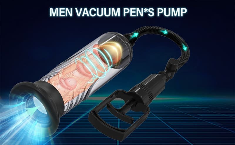 R01N Manual Penis Vacuum Pump Hotsvibe Penis Enlarger Enlargement Extend Pump Air Pressure Device 9