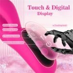 Rabbit Dildo Vibrator for Women with 9 Thrust 9 Vibration Modes Thrusting Dildo Vibrator for Clitoris Stimulation - Image 3