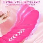 Rabbit Sex Toys G Spot Vibrators Womens Sex Toy with 3 Thrusting 10 Vibration & 3 Wiggling Modes Thrusting Vibrator - Image 3