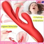 Rabbit Vibrator Dildo for Women with 7 Vibrations & 7 Flapping Modes G Spot Vibrator for Clit Anal Stimulation - Image 3