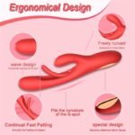 Rabbit Vibrator Dildo for Women with 7 Vibrations & 7 Flapping Modes G Spot Vibrator for Clit Anal Stimulation - Image 5