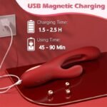 Rabbit Vibrator Dildo for Women with 7 Vibrations & 7 Flapping Modes G Spot Vibrator for Clit Anal Stimulation - Image 6