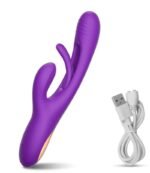 Rabbit Vibrator Dildo for Women with 7 Vibrations & 7 Flapping Modes G Spot Vibrator for Clit Anal Stimulation - Image 10