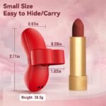 Red Mini Finger Vibrator Sex Toys with 10 Vibration Modes Bullet Vibrators Nipple Sex Toys & Games Women Pleaseure - Image 6