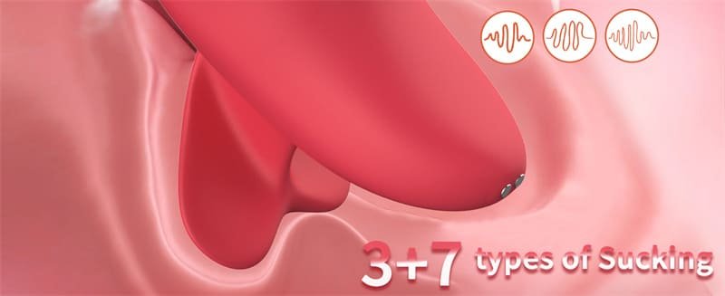 Rose Finger Vibrator with Suction Function 10 Vibration Sucking Clitoral Vibrators Sex Toy for Women Couples 12