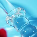 Small Crystal Glass Dildo, 7.6 Inch Curved Double-Ended Anal Plug Beads Dildo Beginner Massager Anal Toy - Image 4