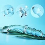 Small Crystal Glass Dildo, 7.6 Inch Curved Double-Ended Anal Plug Beads Dildo Beginner Massager Anal Toy - Image 5