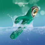 USK-V09 G-spot Rabbit Vibrator with 9 Vibrating & 5 Telescopic Modes Silicone Thrusting Dildo Sex Toys for Women - Image 5