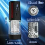 Upgrade Automatic Male Masturbator with 7 Thrusting & 7 Rotating Sex Machine Male Sex Toys with LCD Display D08A - Image 9