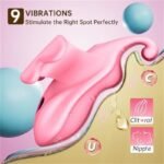 Upgrade Finger Vibrator Sex Toys for Women with 9 Vibrations Bullet Clitoral Stimulator Nipple Toys for Couples - Image 2