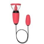 3IN1 Nipple Sucker Toys with 10 Vibrations & 5 Suctions Tongue Licking Nipple Pumps Vibrator with Removable Cup - Image 8