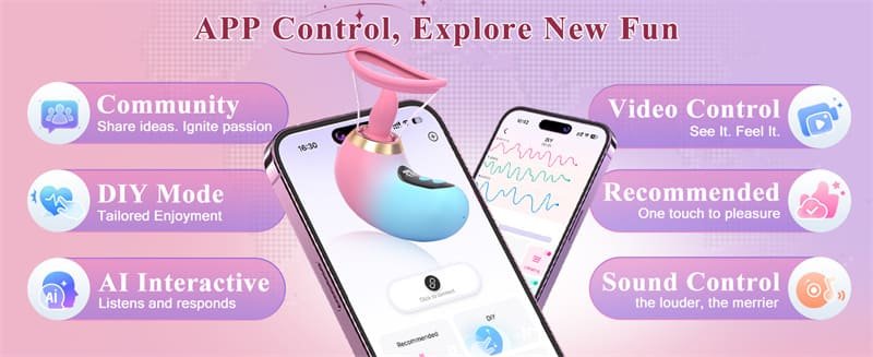 Anna Rose Tongue Vibrators with 3 Sucking 9 Tongue Licking & Vibrating Clitoral G Spot Vibrators with LCD Display