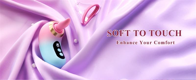 Anna Rose Tongue Vibrators with 3 Sucking 9 Tongue Licking & Vibrating Clitoral G Spot Vibrators with LCD Display
