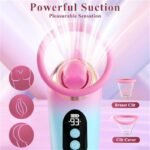 Anna Rose Tongue Vibrators with 3 Sucking 9 Tongue Licking & Vibrating Clitoral G Spot Vibrators with LCD Display - Image 3