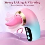 Anna Rose Tongue Vibrators with 3 Sucking 9 Tongue Licking & Vibrating Clitoral G Spot Vibrators with LCD Display - Image 4
